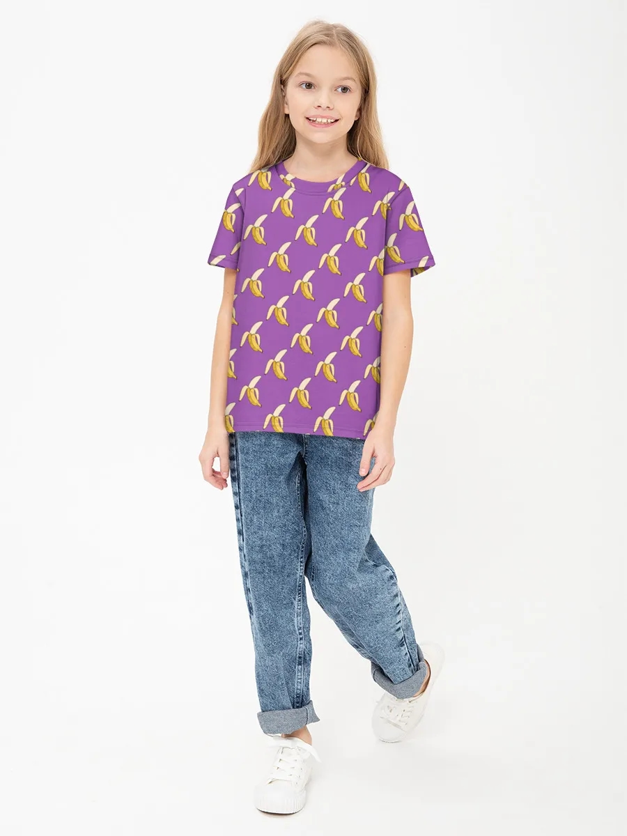 Peeled Bananas On Purple