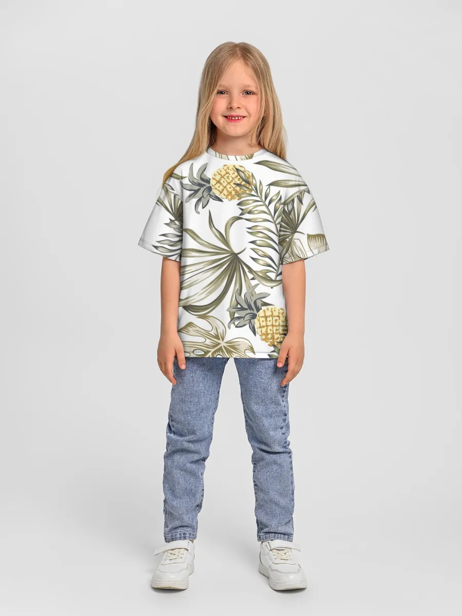 Tropical Pineapple Botanical