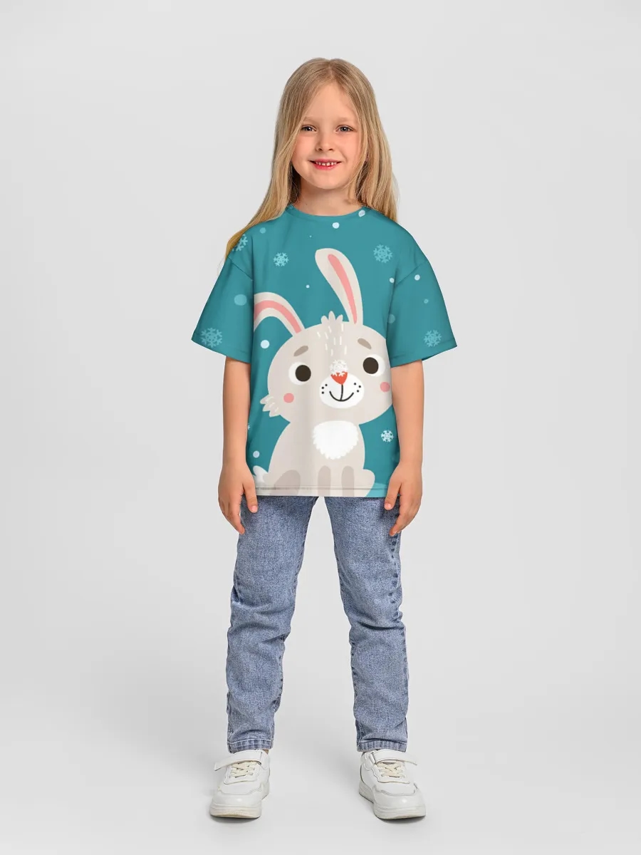 Cute Winter Bunny