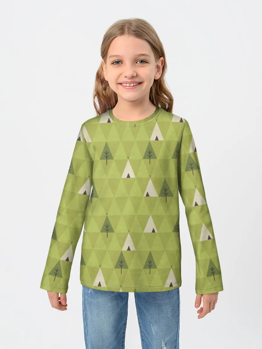 Geometric Teepee Camping