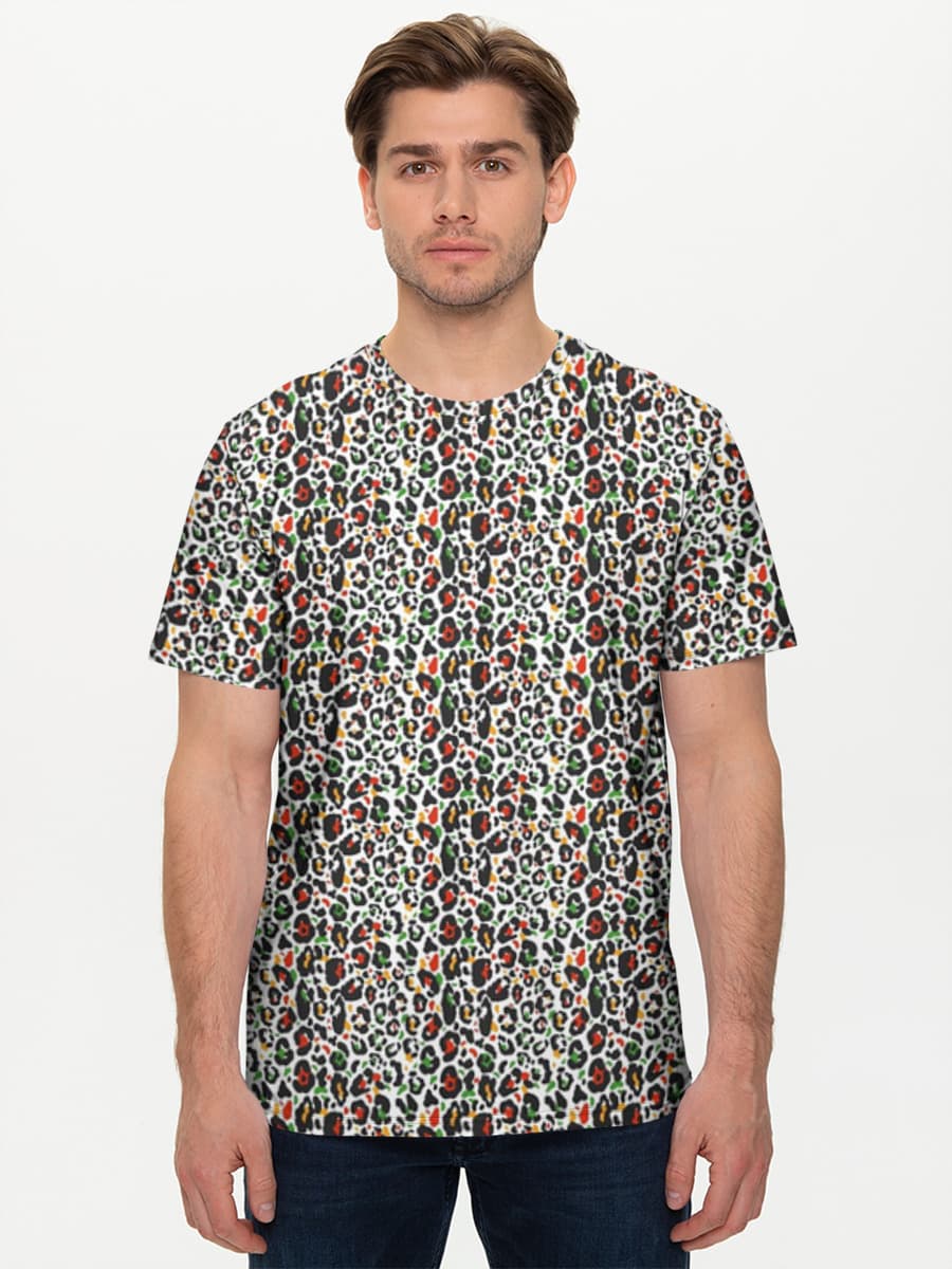 Camiseta básica de algodón para hombre