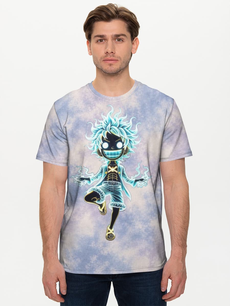 Camiseta básica de algodón para hombre