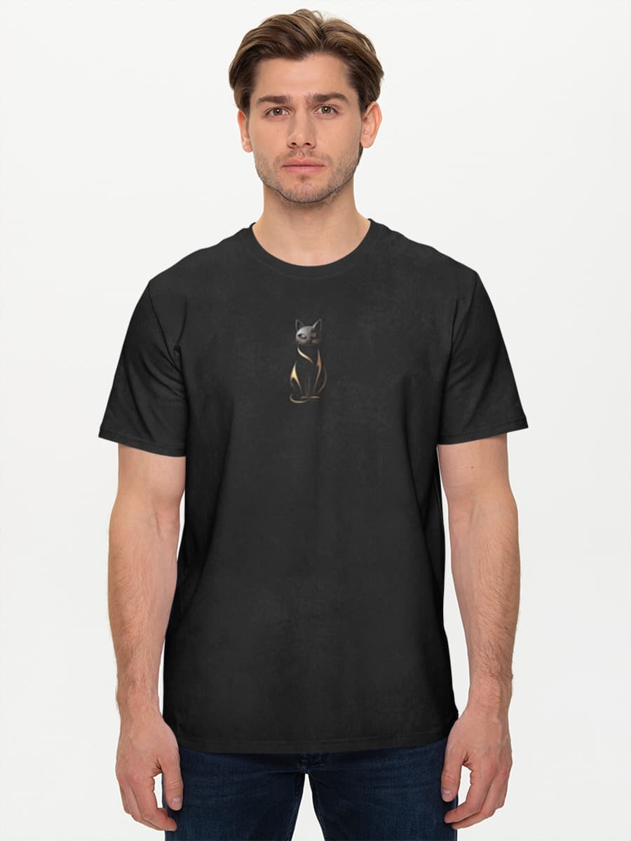 Men's basic cotton T-shirt