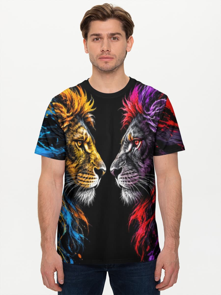 メンズ ベーシック コットンTシャツ