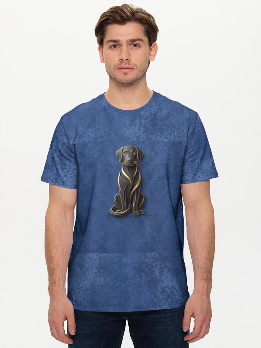 Men's basic cotton T-shirt