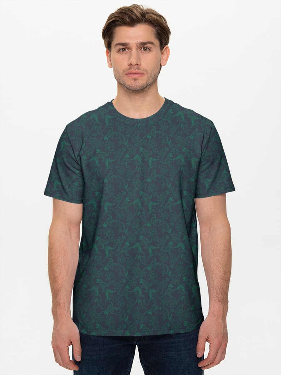 Camiseta básica de algodón para hombre