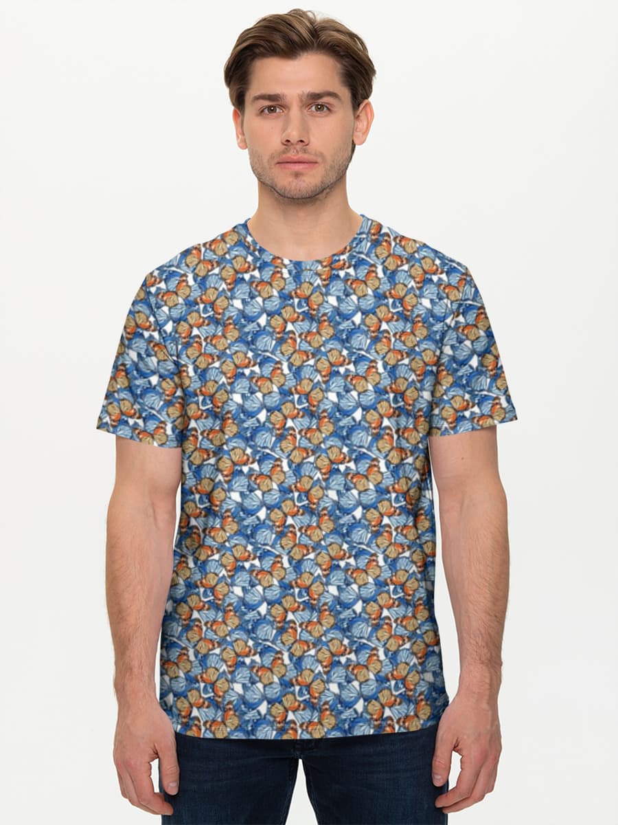 Men's basic cotton T-shirt