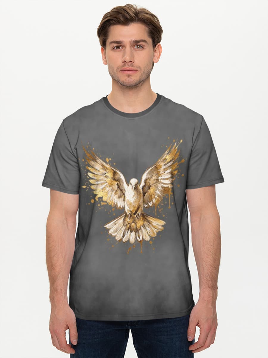 Men's basic cotton T-shirt