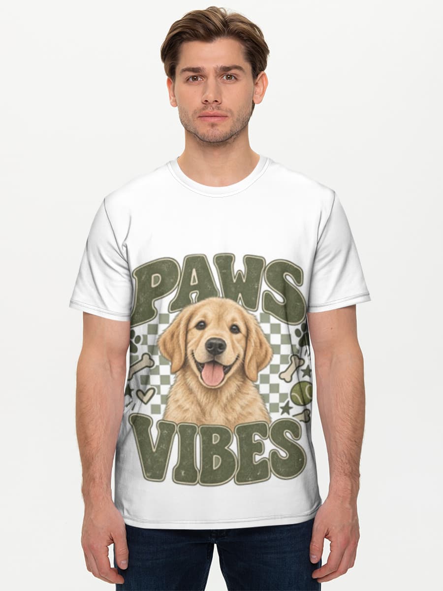 Men's basic cotton T-shirt