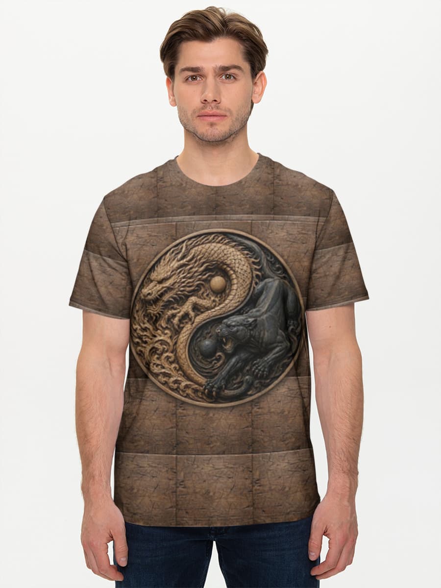 Men's basic cotton T-shirt