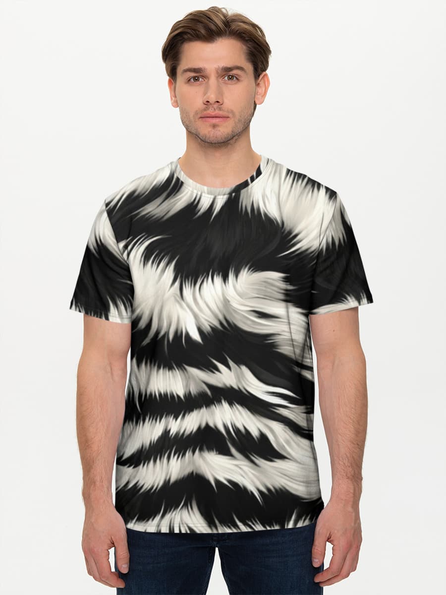 Men's basic cotton T-shirt