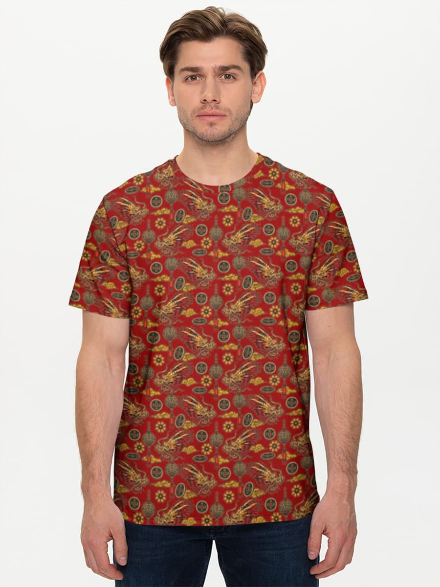Camiseta básica de algodón para hombre