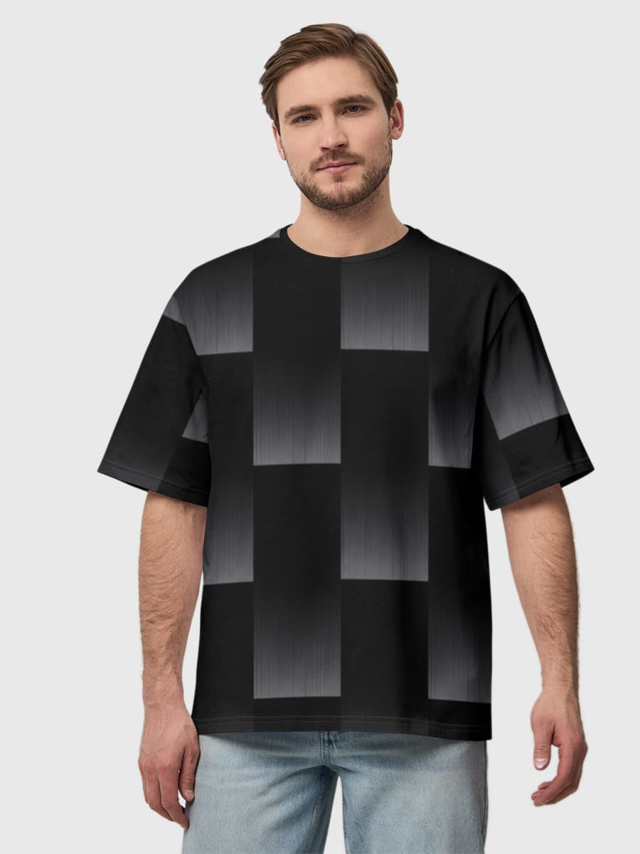 Men's oversized cotton T-shirt