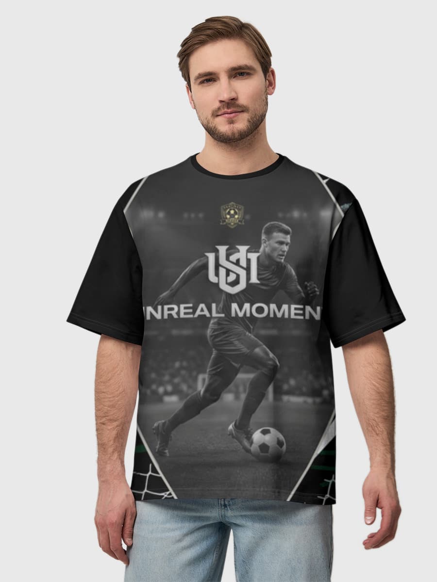 Men's oversized cotton T-shirt