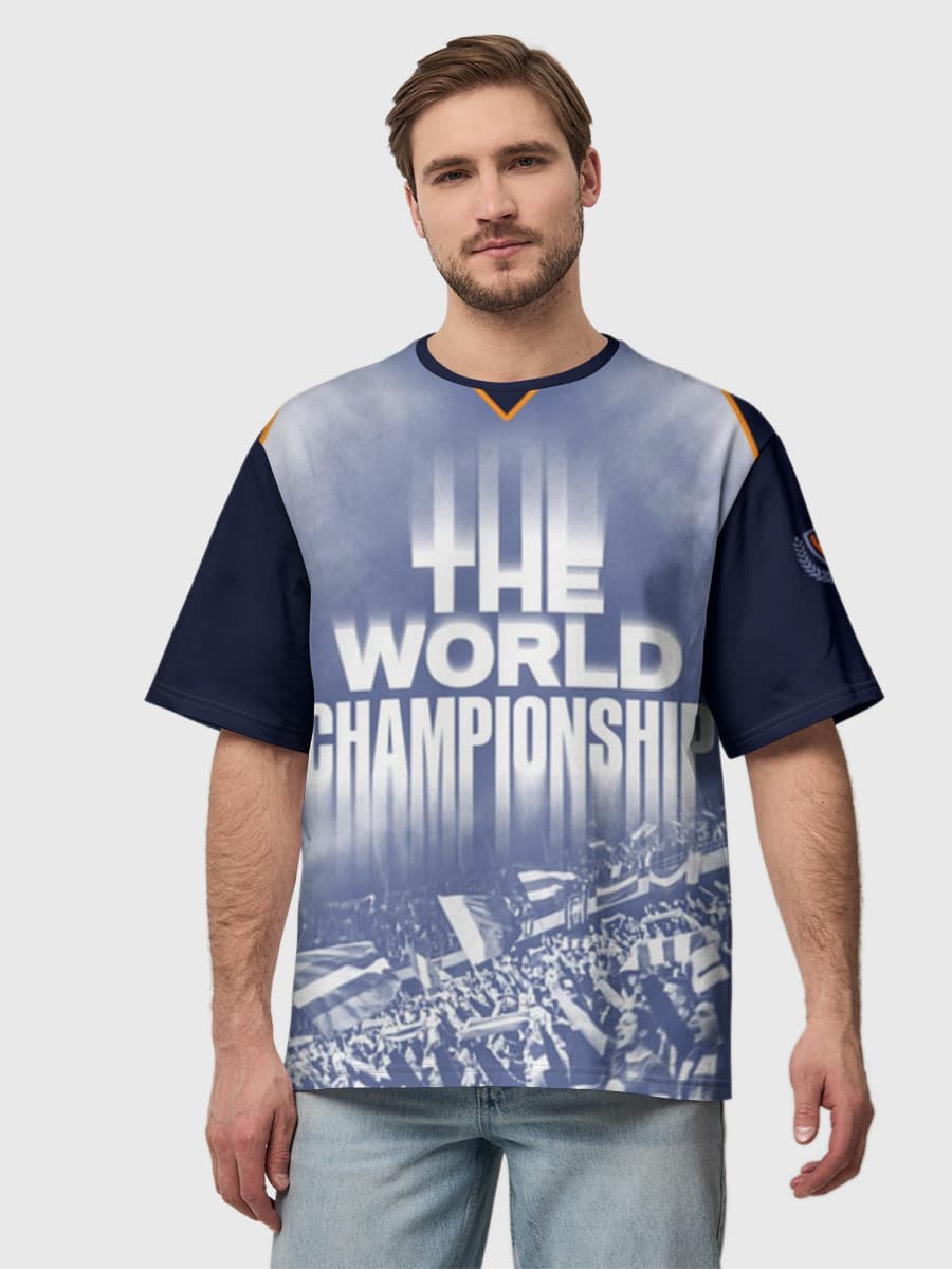 Men's oversized cotton T-shirt