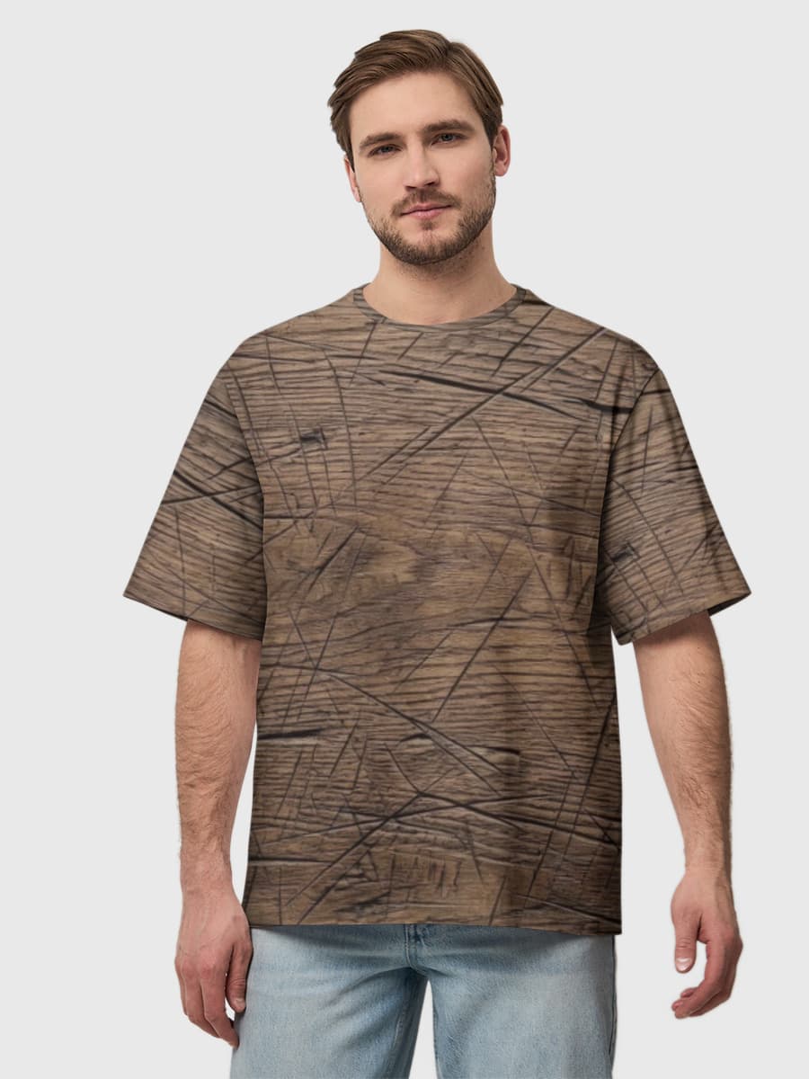 Men's oversized cotton T-shirt