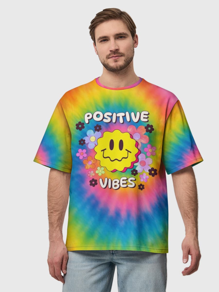 Men's oversized cotton T-shirt