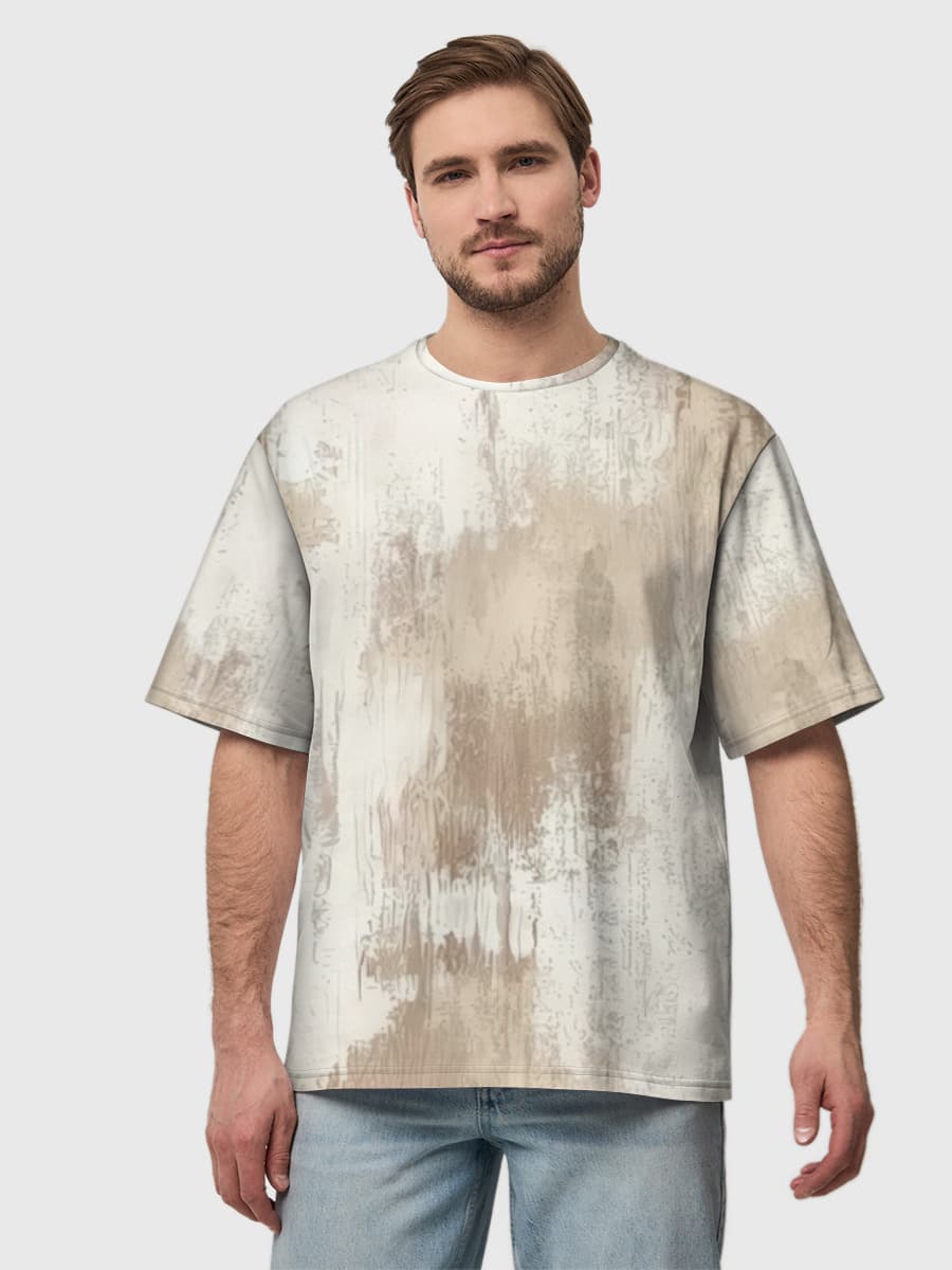 Men's oversized cotton T-shirt