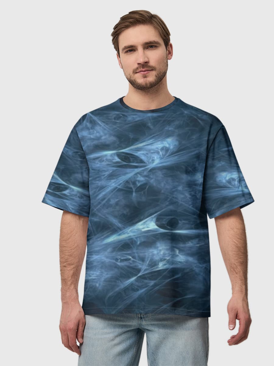 Men's oversized cotton T-shirt