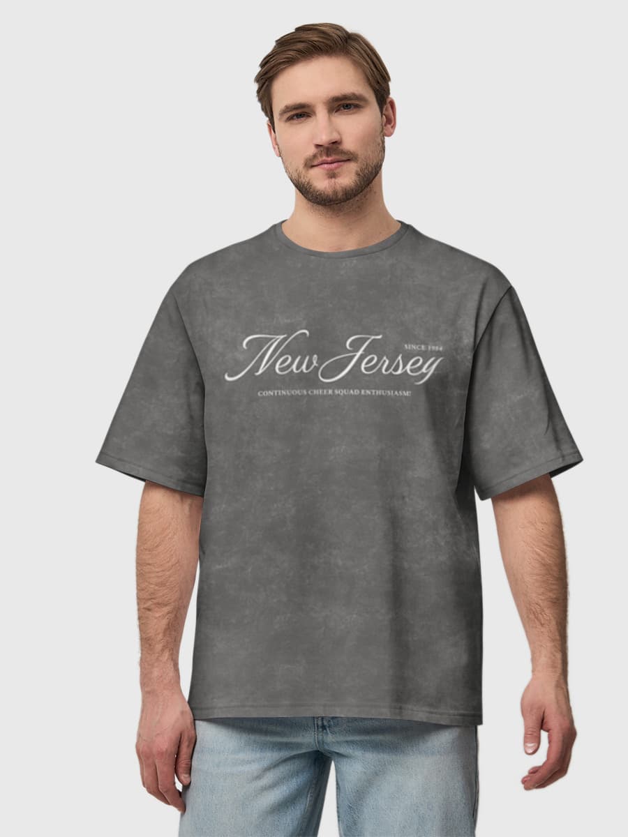 Herren Oversized Baumwoll T-Shirt