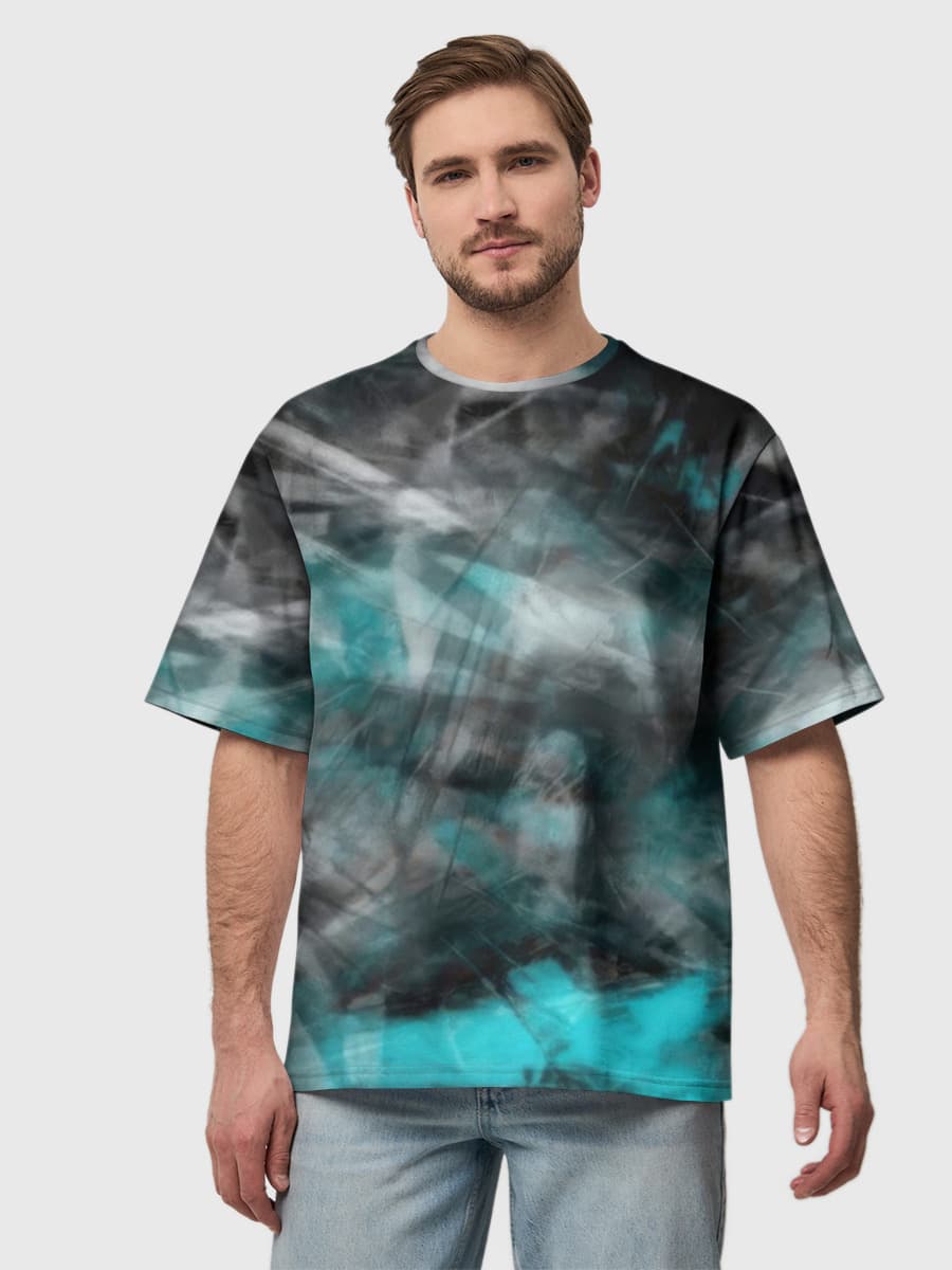 Men's oversized cotton T-shirt