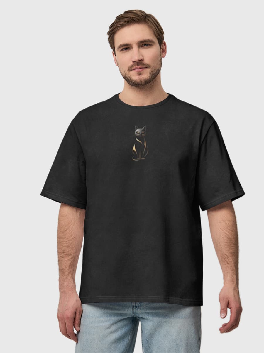 Men's oversized cotton T-shirt