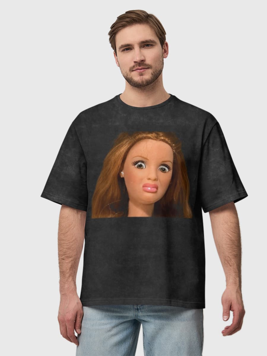 Men's oversized cotton T-shirt