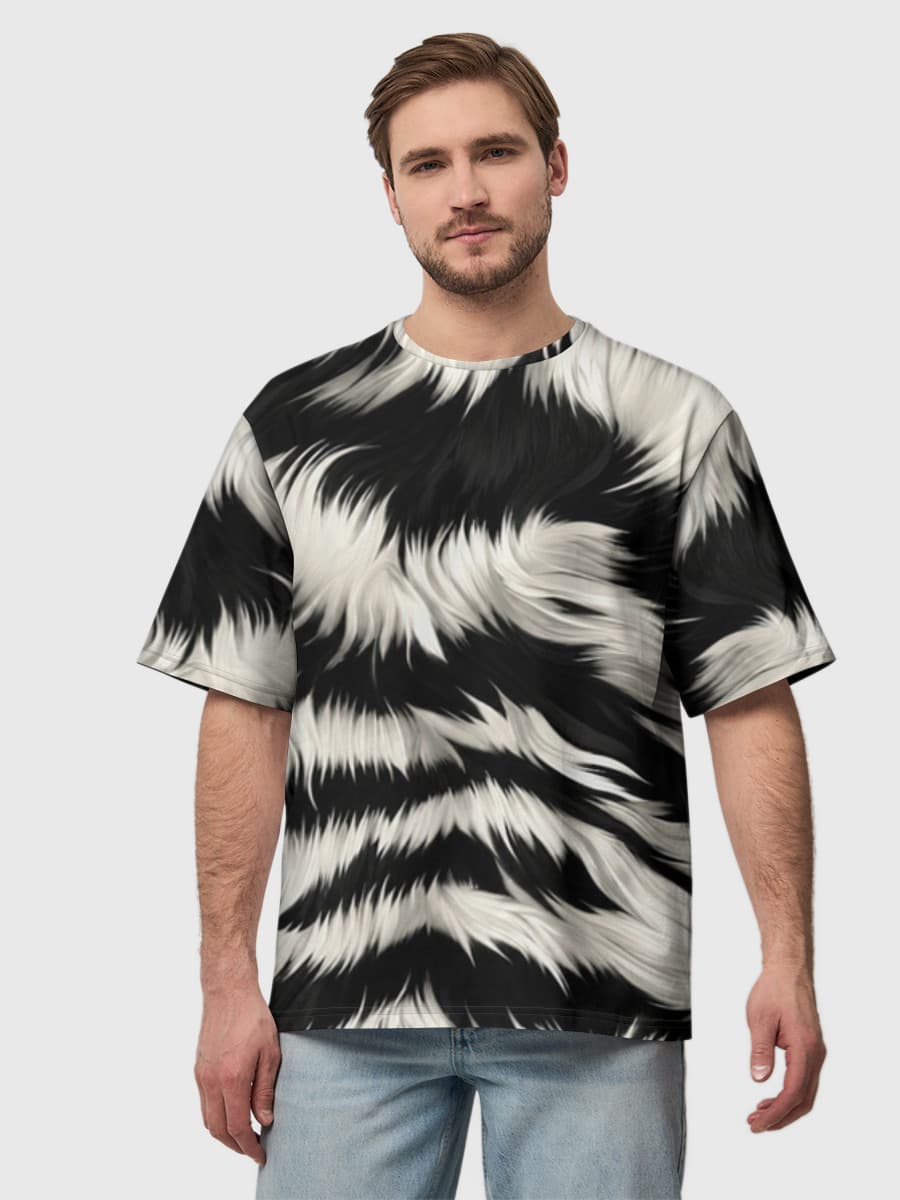 Men's oversized cotton T-shirt