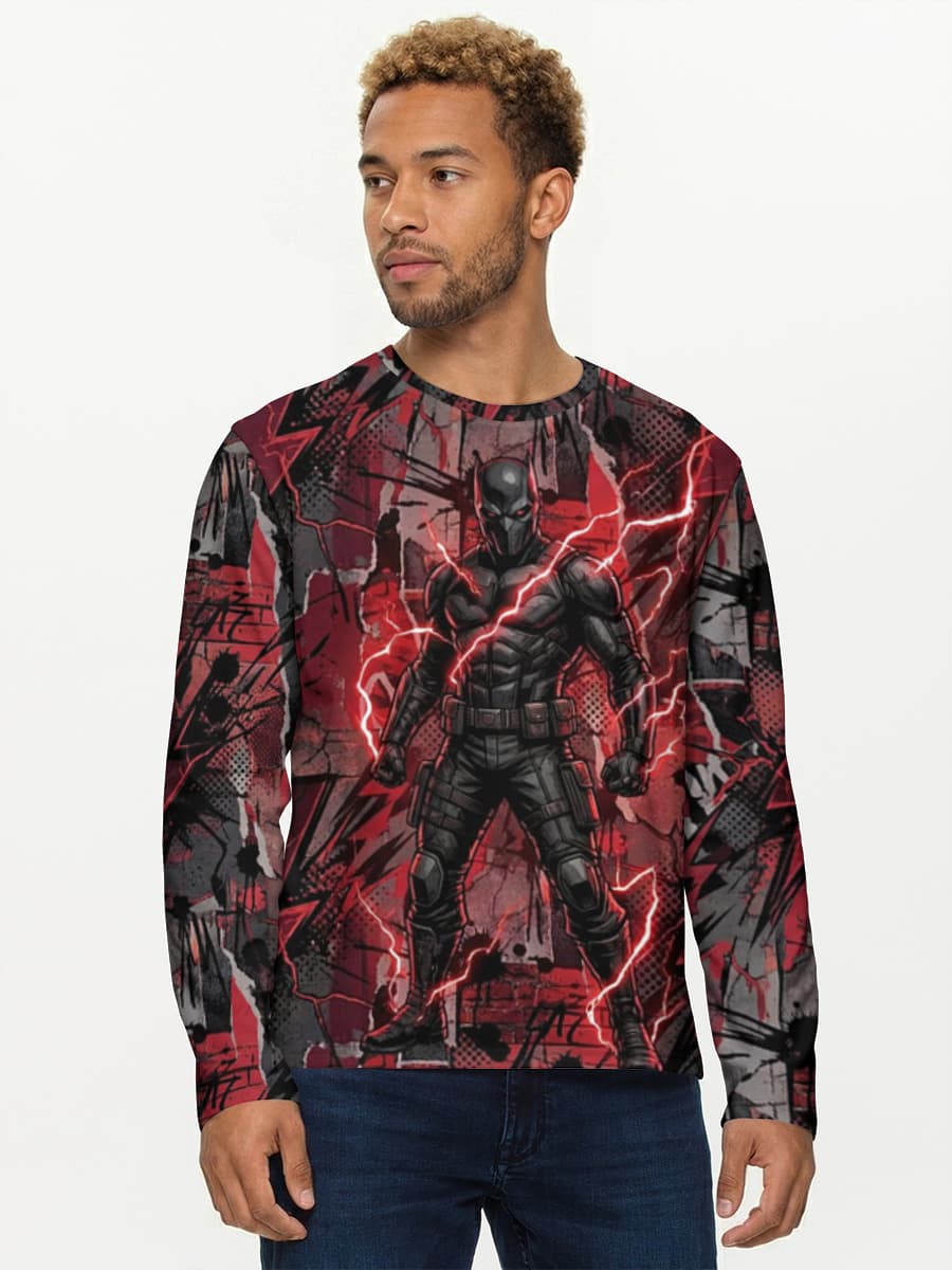 Men's cotton long sleeve shirt