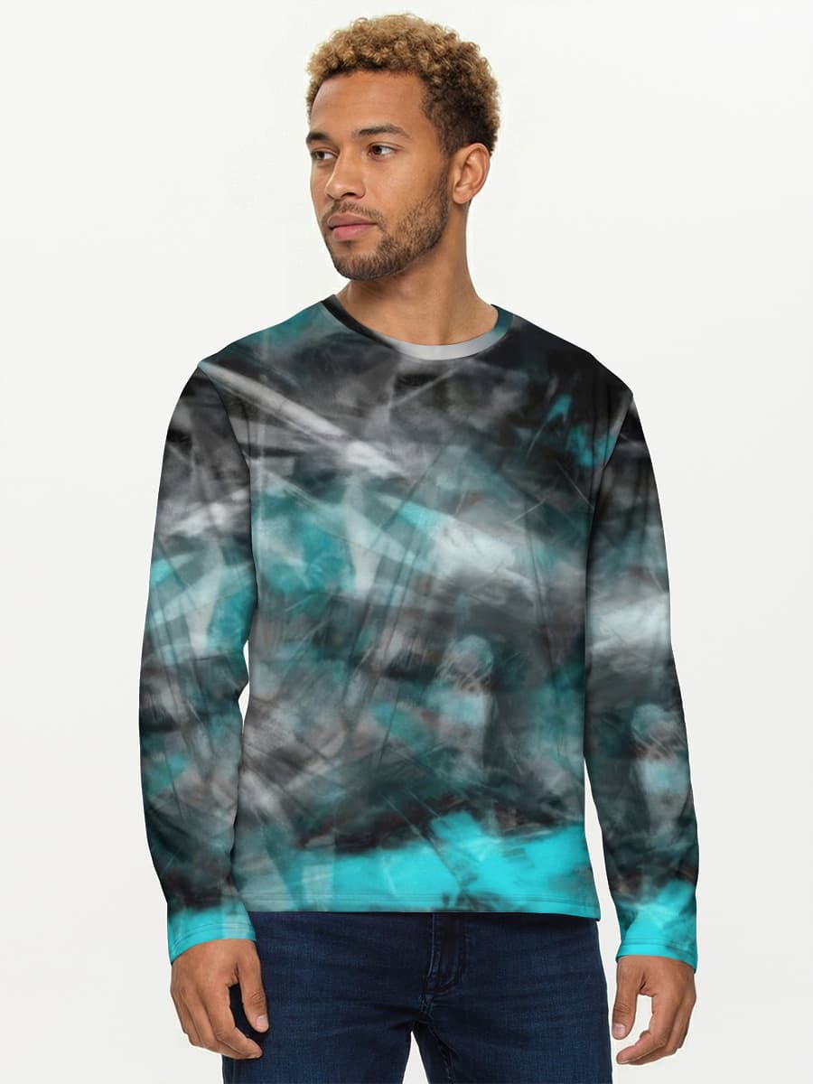 Men's cotton long sleeve shirt