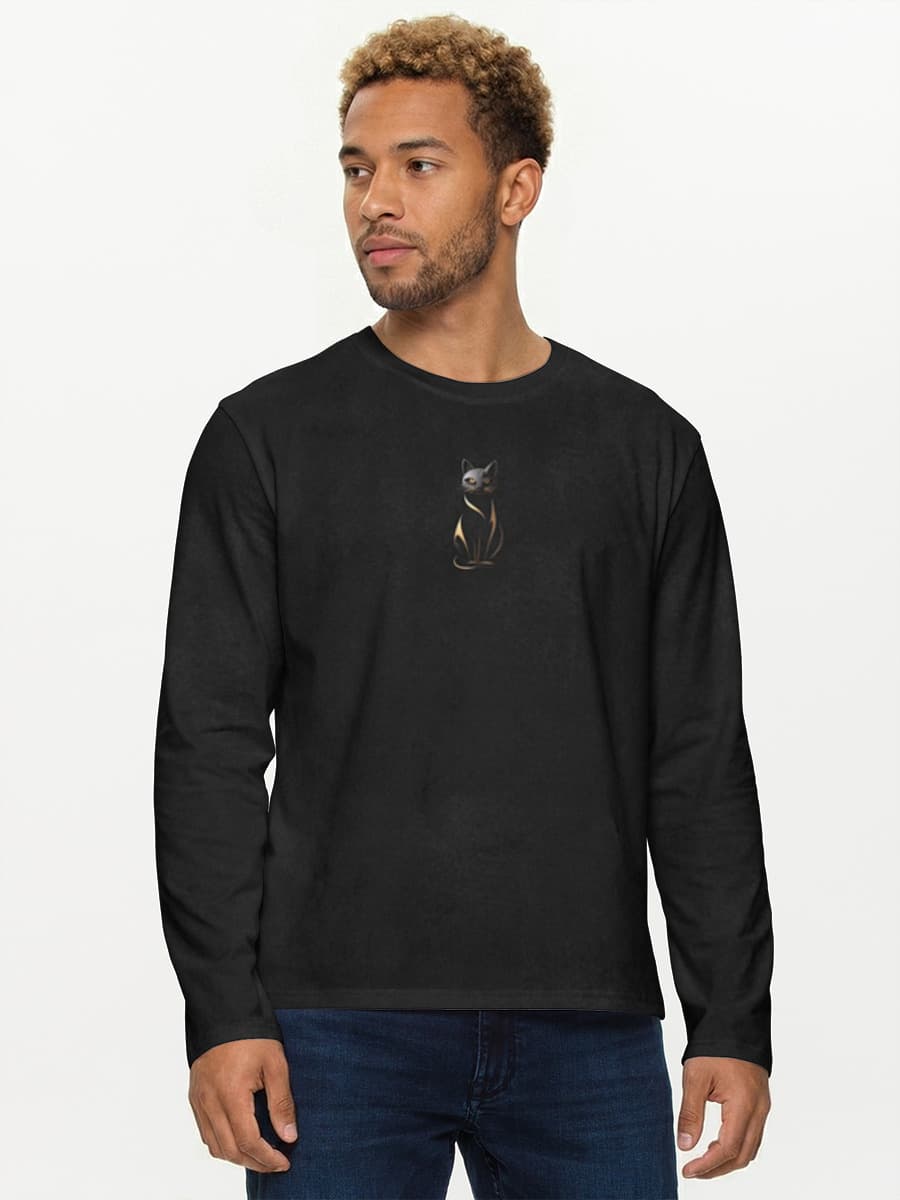 Men's cotton long sleeve shirt