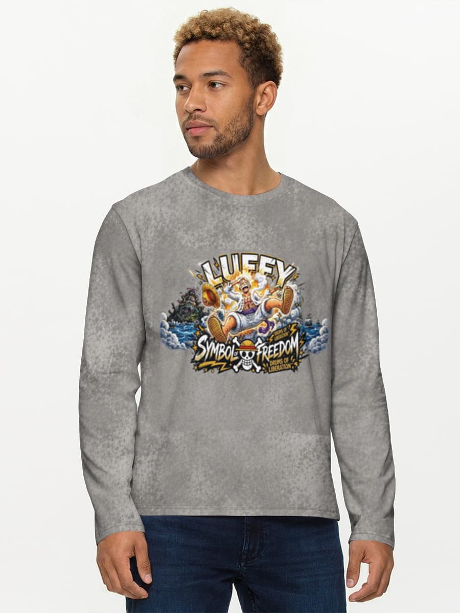 Men's cotton long sleeve shirt