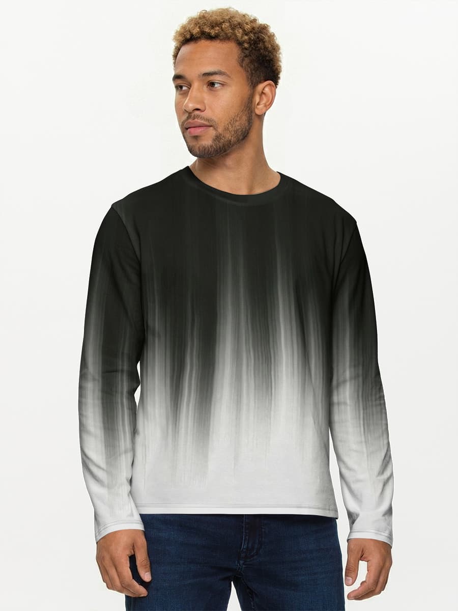 Men's cotton long sleeve shirt