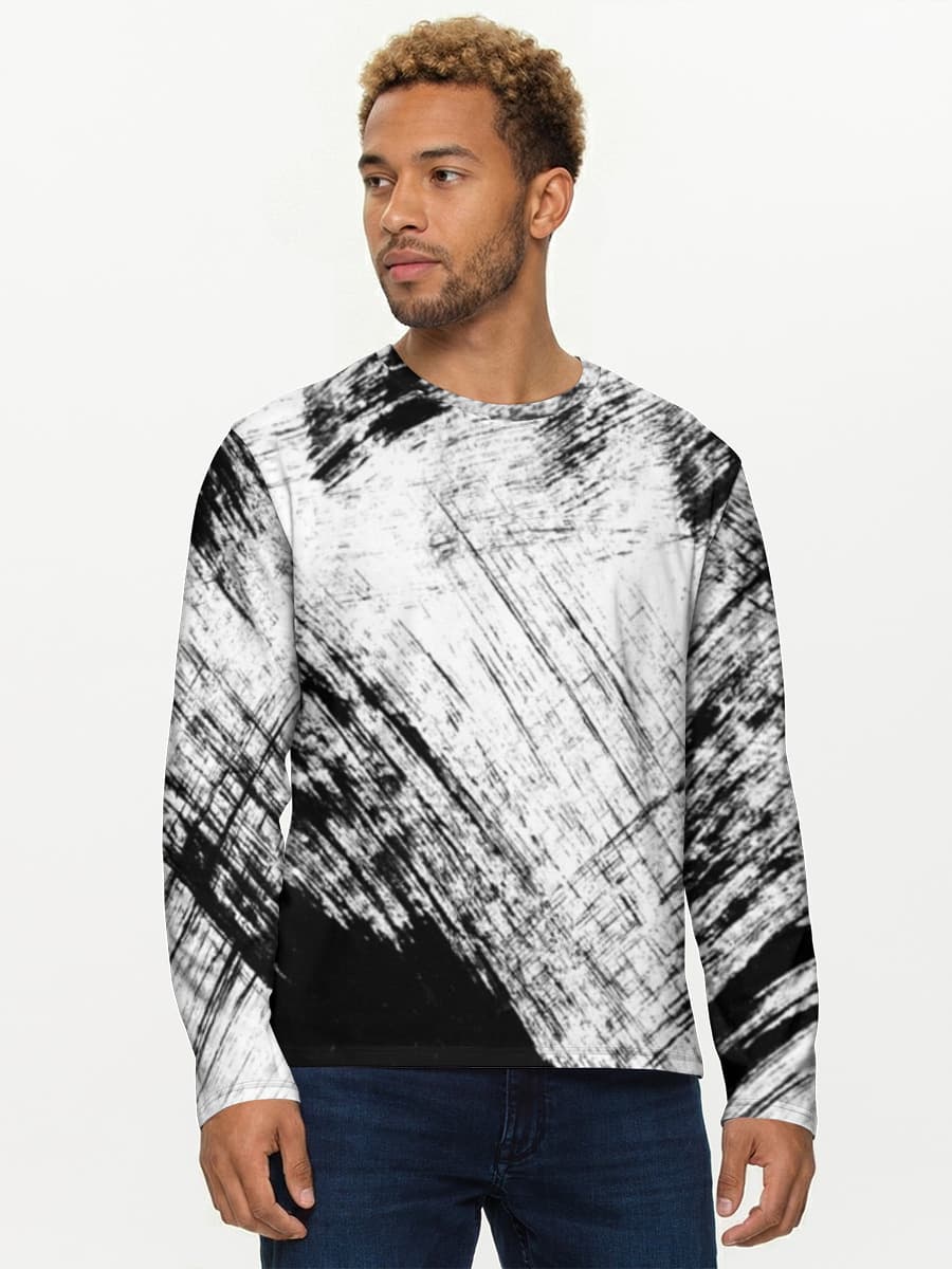Men's cotton long sleeve shirt