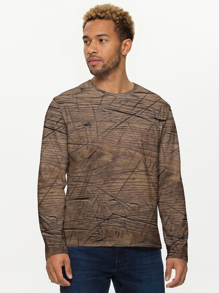 Men's cotton long sleeve shirt