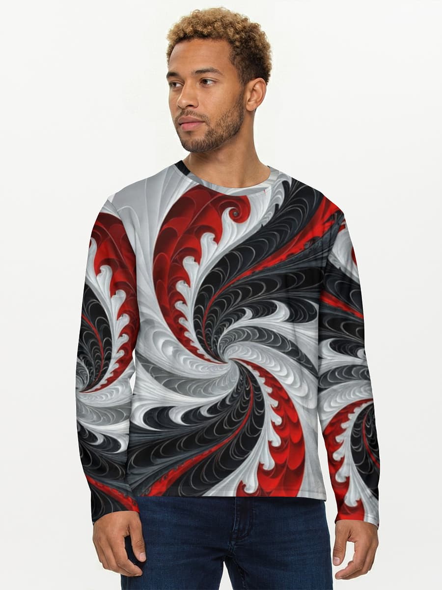Men's cotton long sleeve shirt