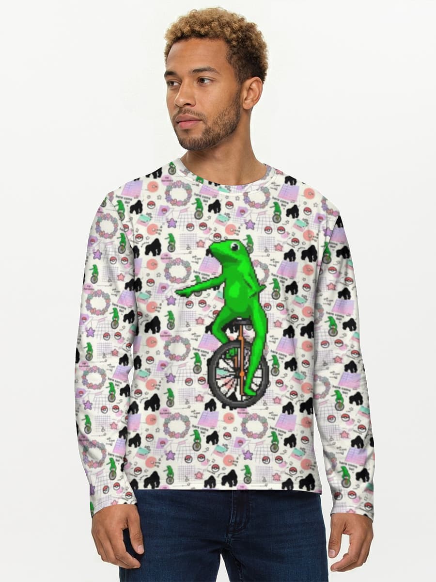 Men's cotton long sleeve shirt