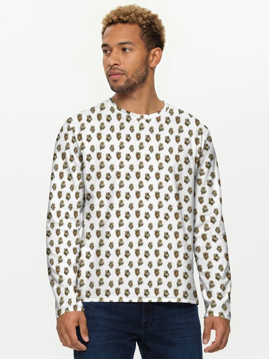 Men's cotton long sleeve shirt