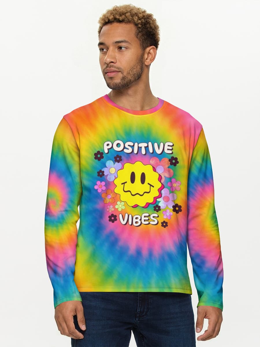 Men's cotton long sleeve shirt