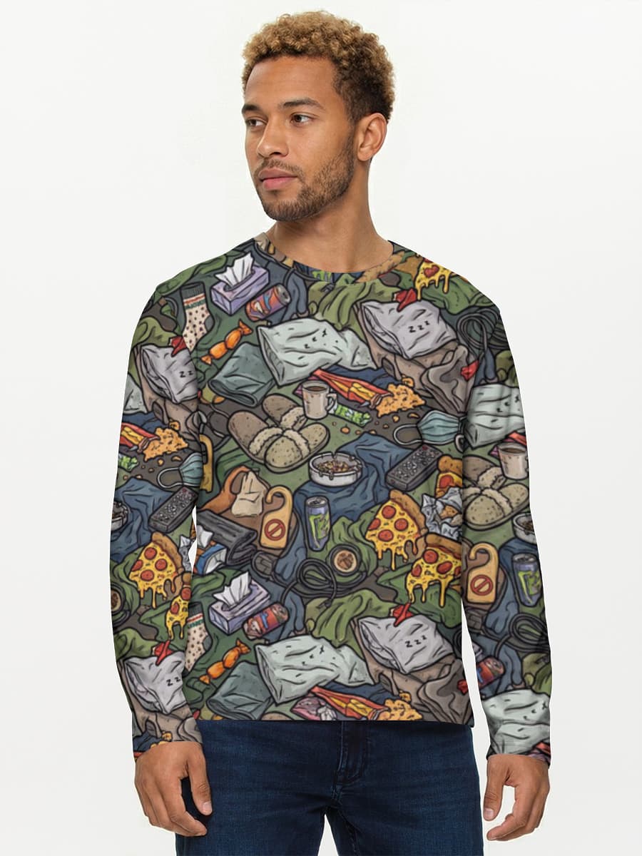 Men's cotton long sleeve shirt