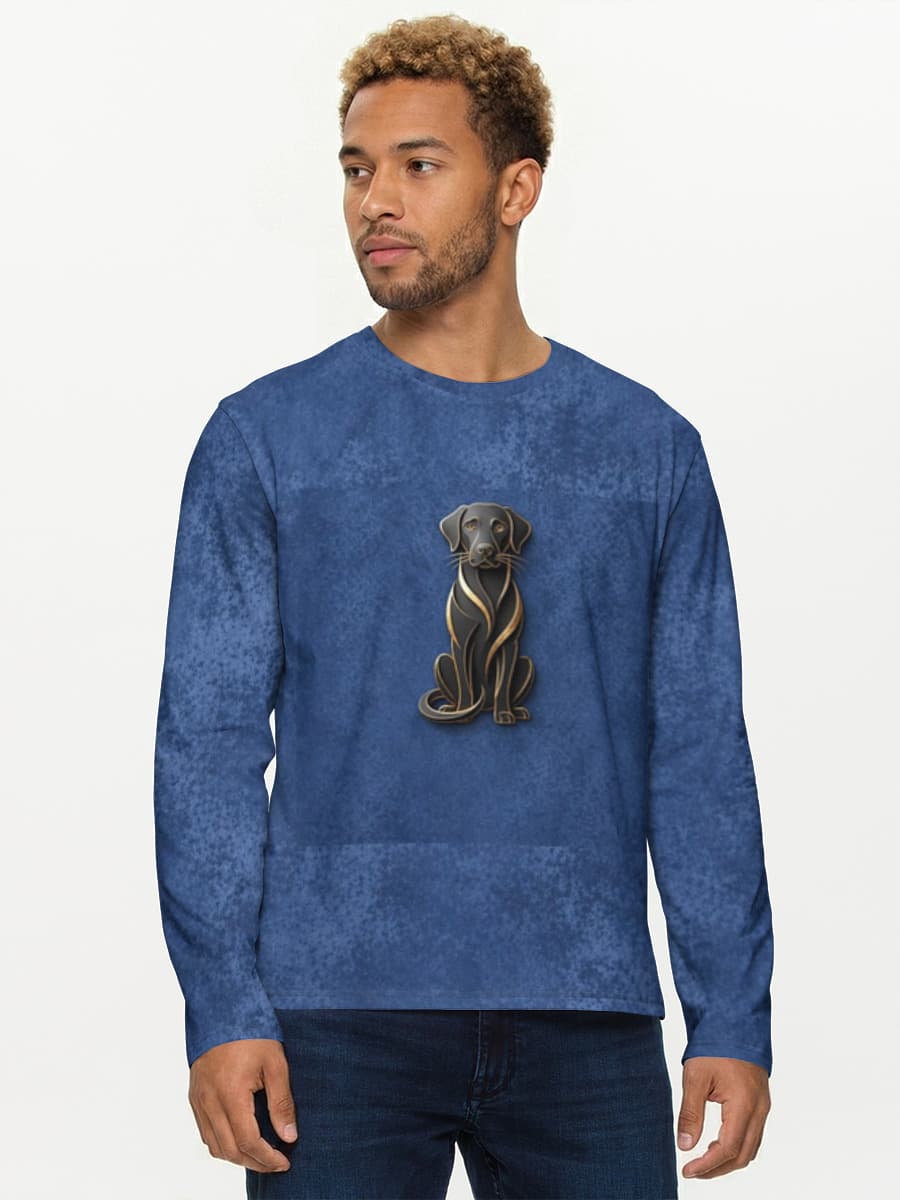 Men's cotton long sleeve shirt