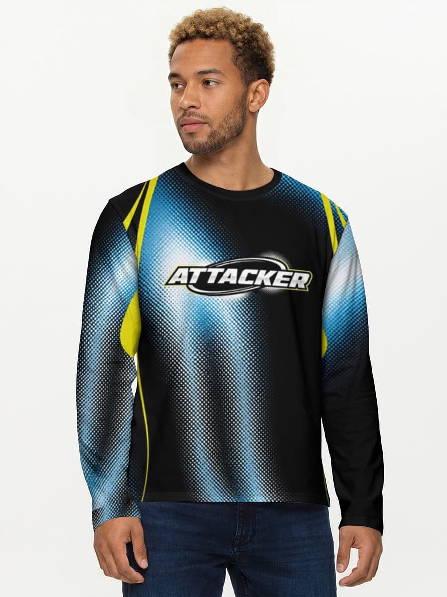 Men's cotton long sleeve shirt