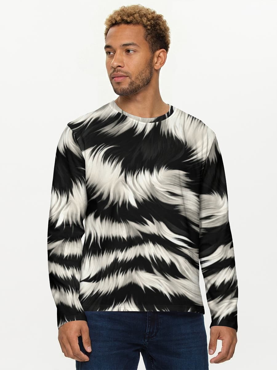 Men's cotton long sleeve shirt