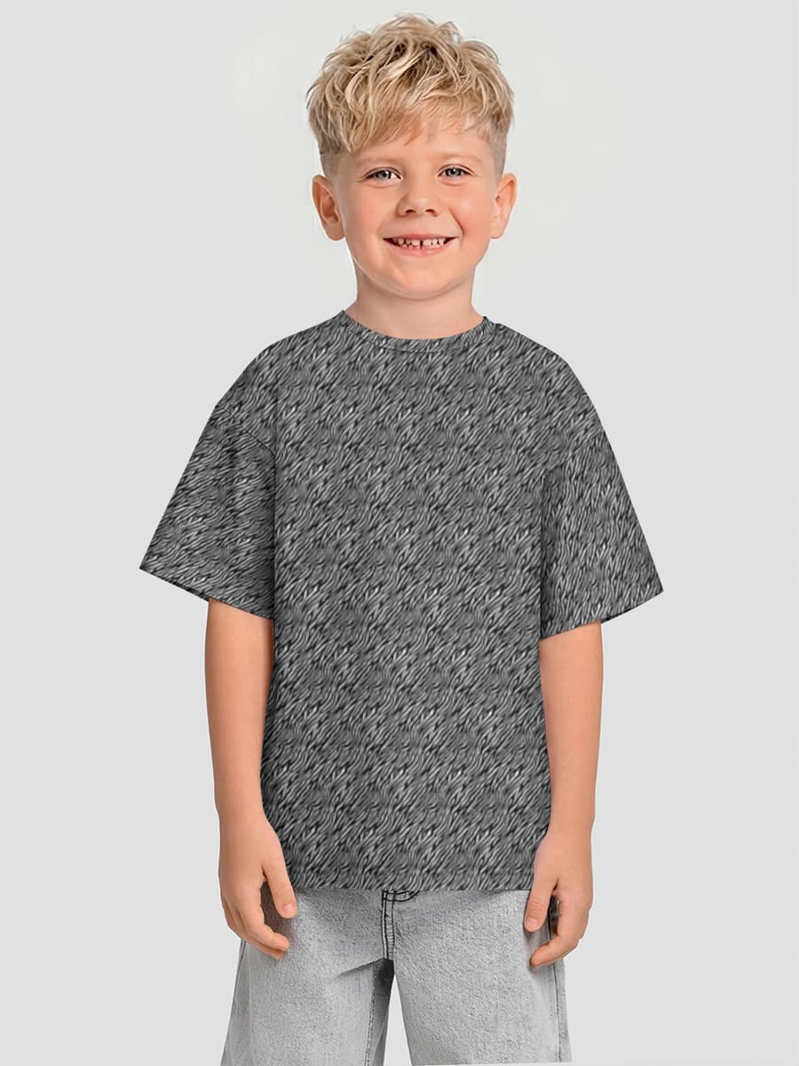 Camiseta Oversize de Algodón Niño