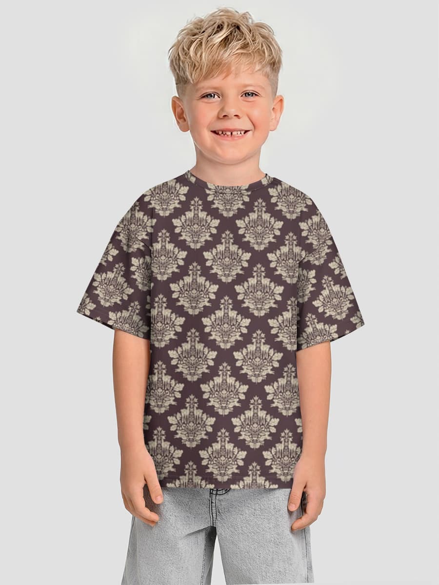 Camiseta Oversize de Algodón Niño