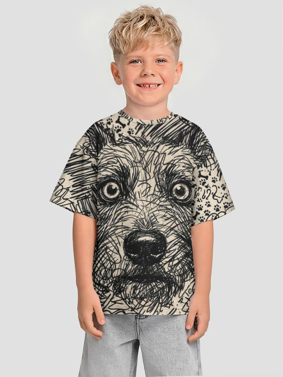 Children's T-shirt. Oversized