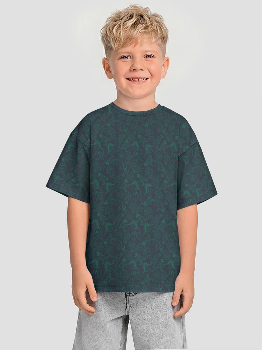 Camiseta Oversize de Algodón Niño
