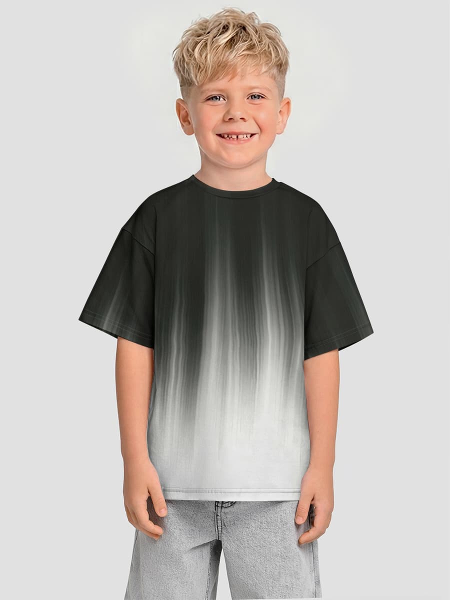 Bolalar oversized paxta futbolka