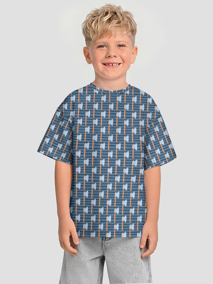 Camiseta Oversize de Algodón Niño