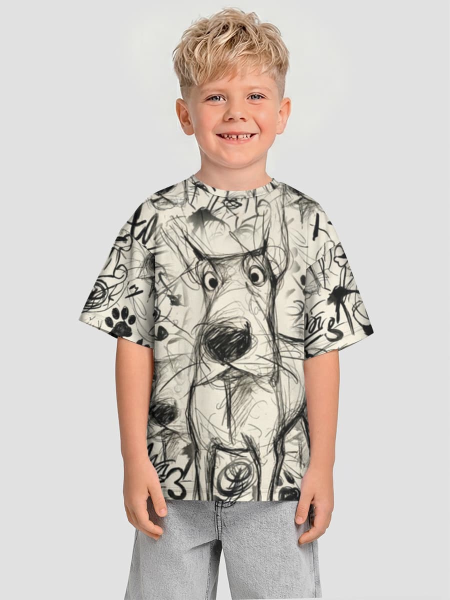 Children's T-shirt. Oversized